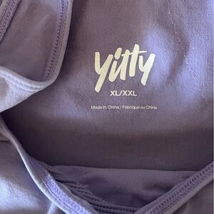 YITTY Lavender/Purple Activewear Top